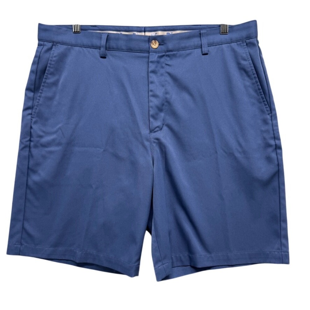 Vineyard Vines Mens Links Short Blue Golf Performance Technical 1H0207 Size 38